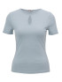 Футболка женская с вырезом капелька светло-голубого цвета ORSAY